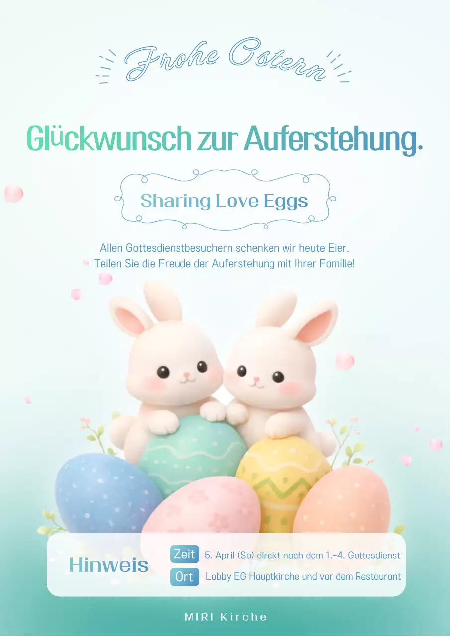 Mint Clean Oster-Veranstaltungsleitfaden