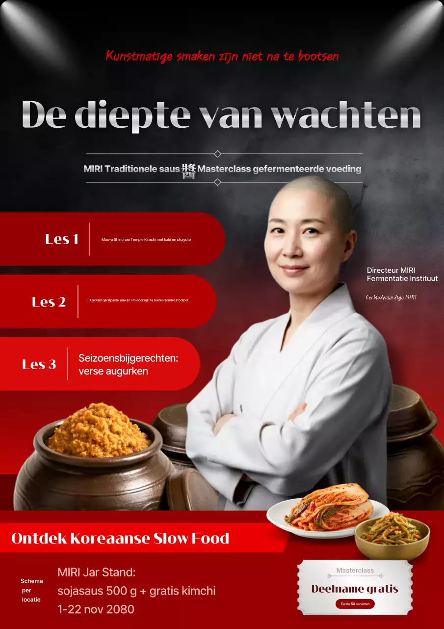 Bevordering van de moderne zwarte gefermenteerde voedselklasse