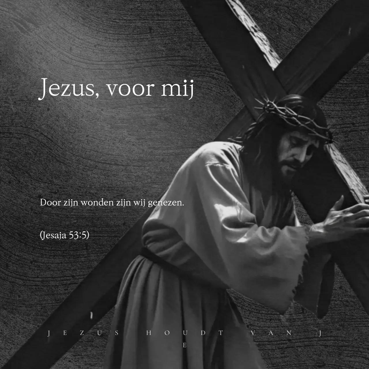 Een eenvoudige gids voor het christelijk geloof in zwart-wit.