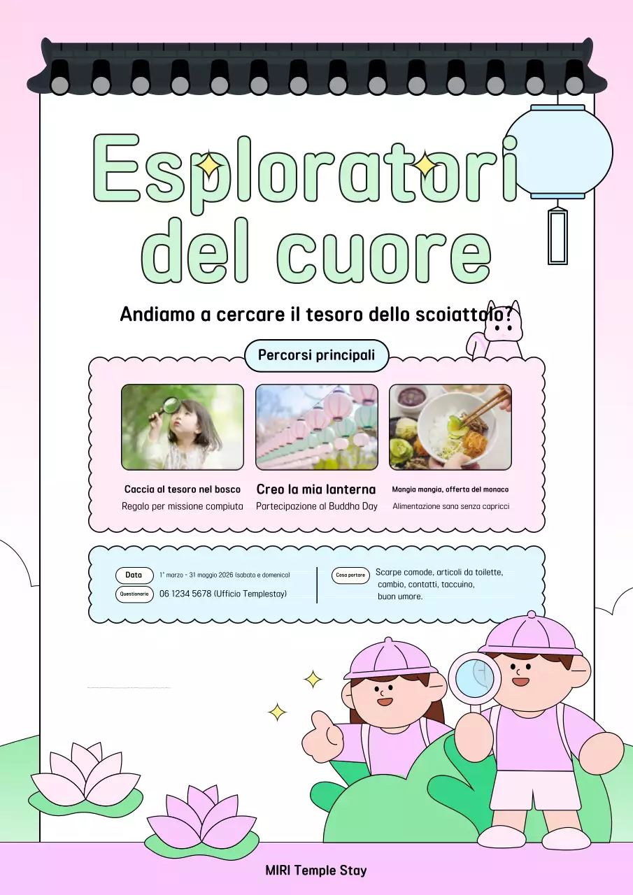 Guida al team di esplorazione della mente nella foresta semplice di Yeonbora