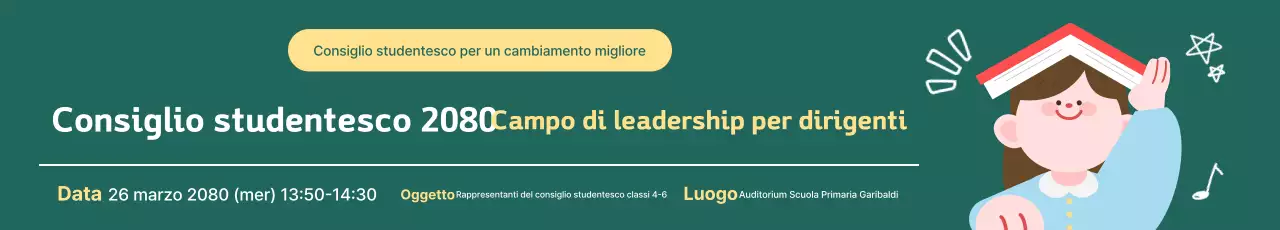 Guida al reclutamento del Consiglio studentesco Green Simple