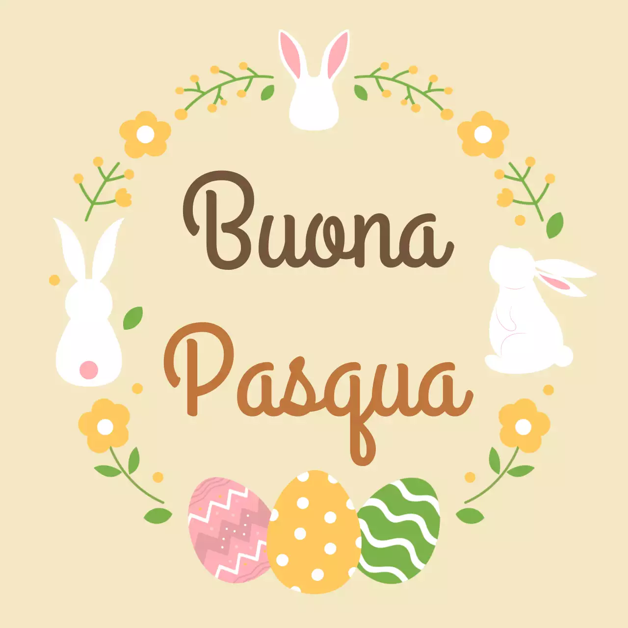 Guida semplice alla festa di Pasqua in beige