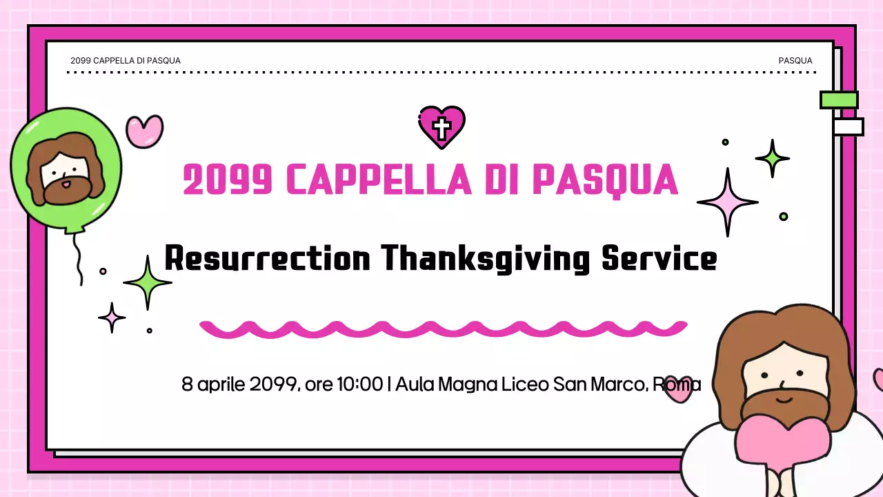 Guida al servizio di ringraziamento per la resurrezione del bambino rosa