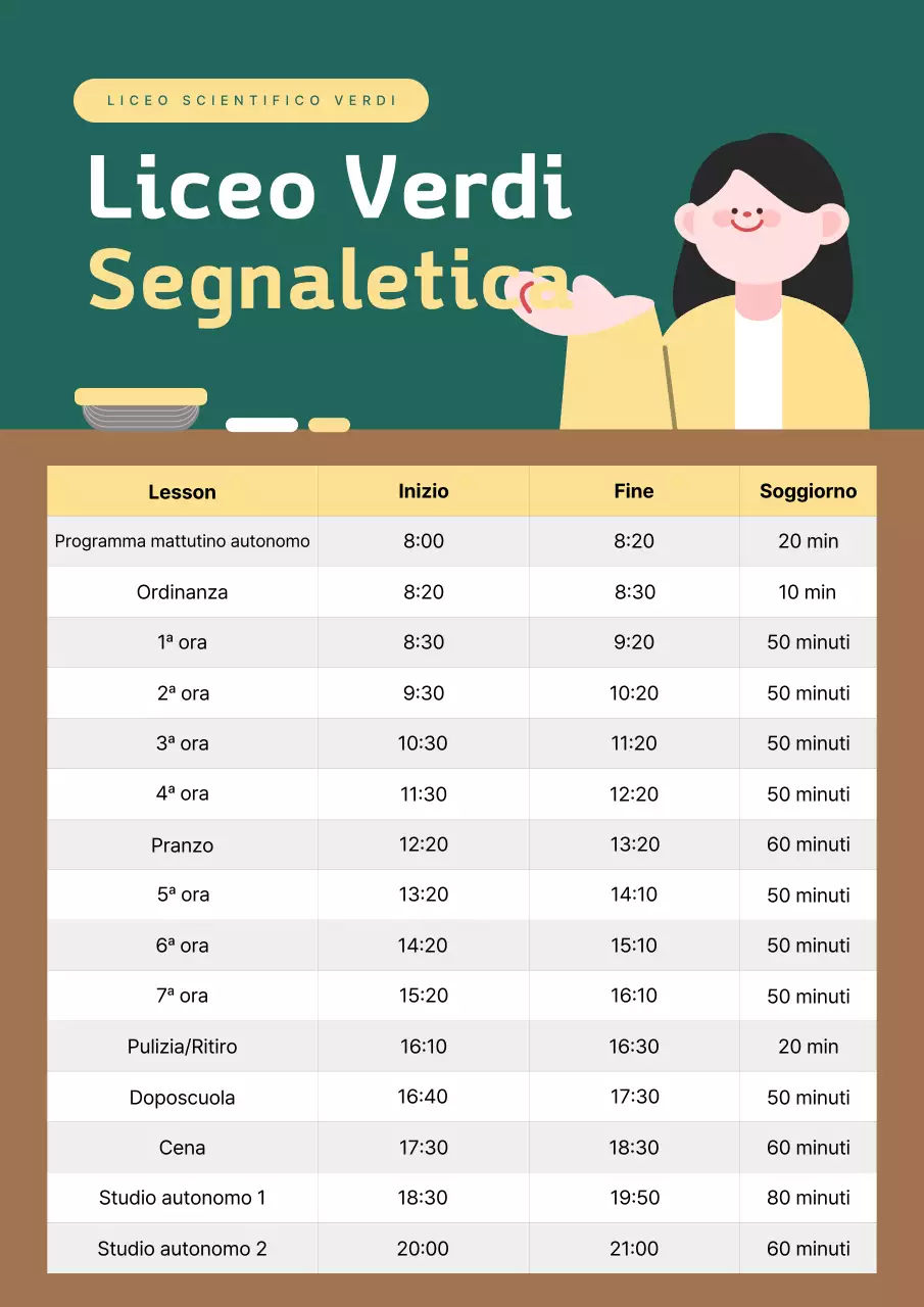 Guida al programma scolastico semplice e verde