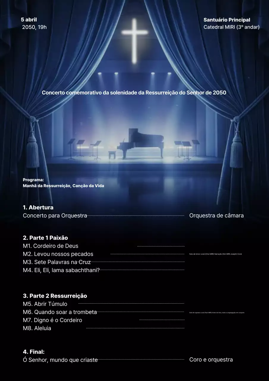 Guia de Concertos Cristãos Blue Clean
