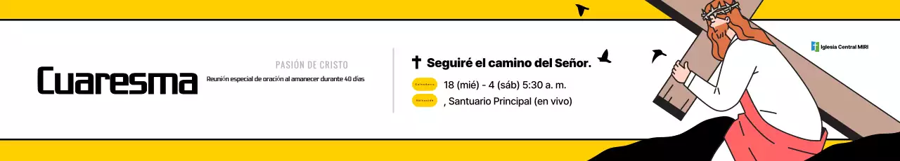 Evento de Cuaresma de Limpieza Amarilla