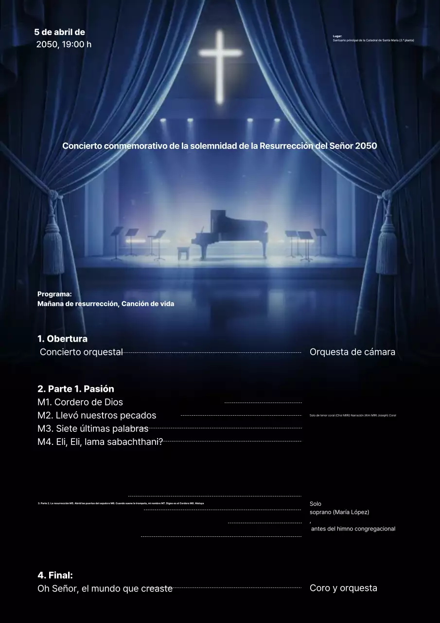 Guía de conciertos cristianos de Blue Clean