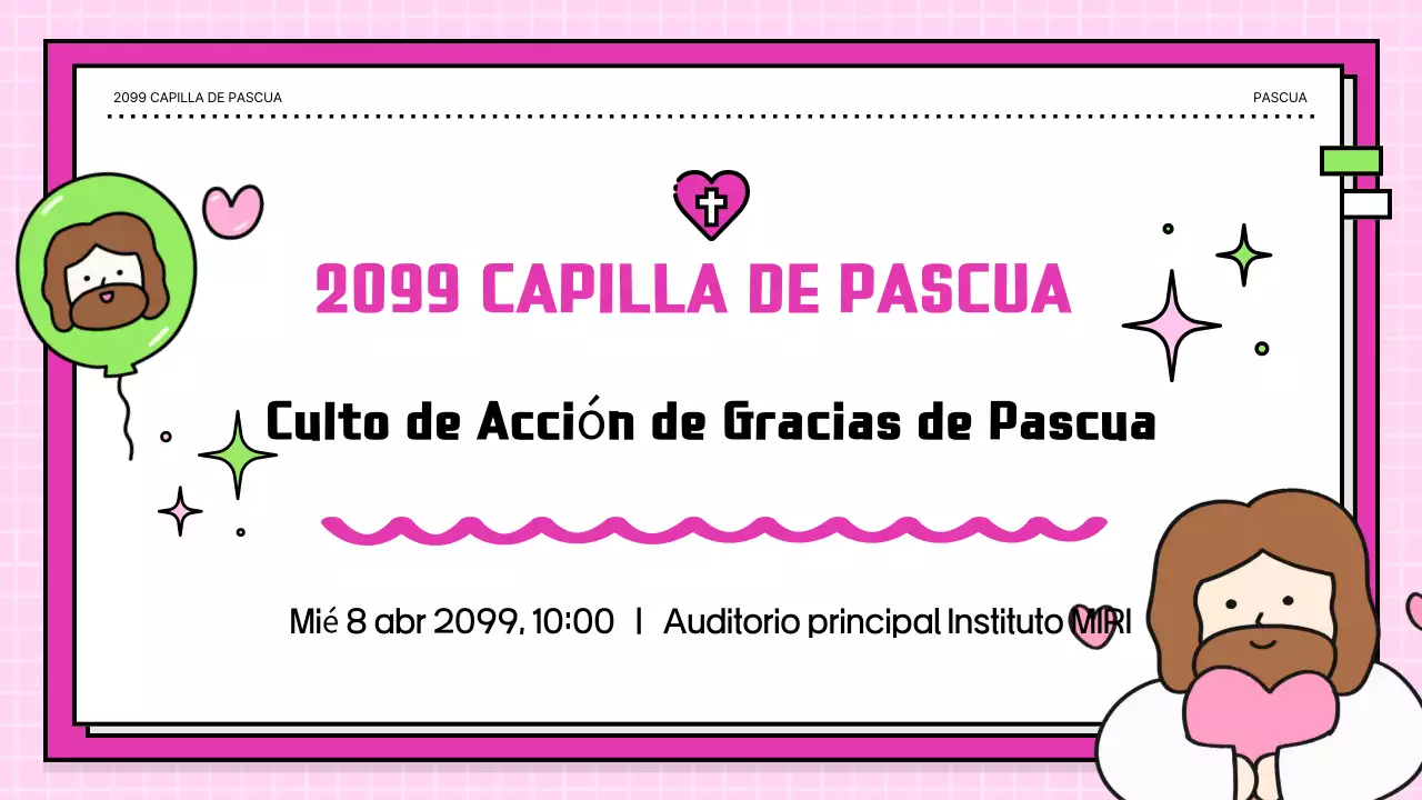 Guía del servicio de Acción de Gracias de Pink Baby Resurrection
