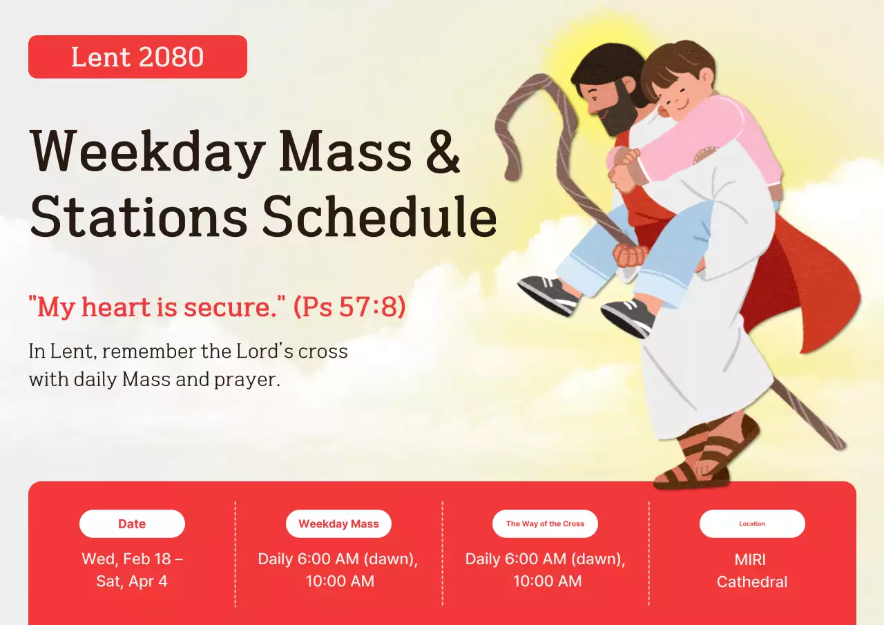 Panduan Misa Sederhana Hari Kerja Merah