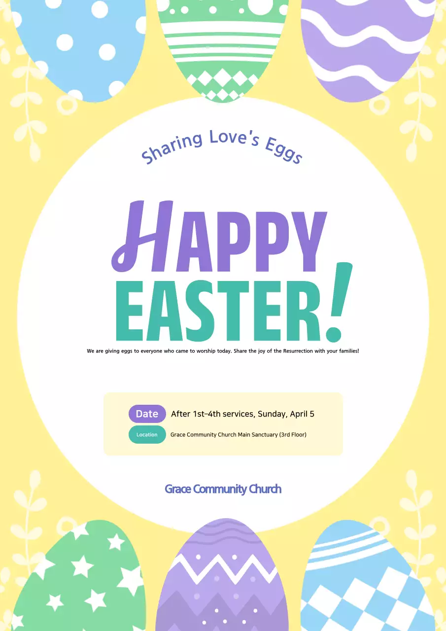 Yellow Clean Easter Guide