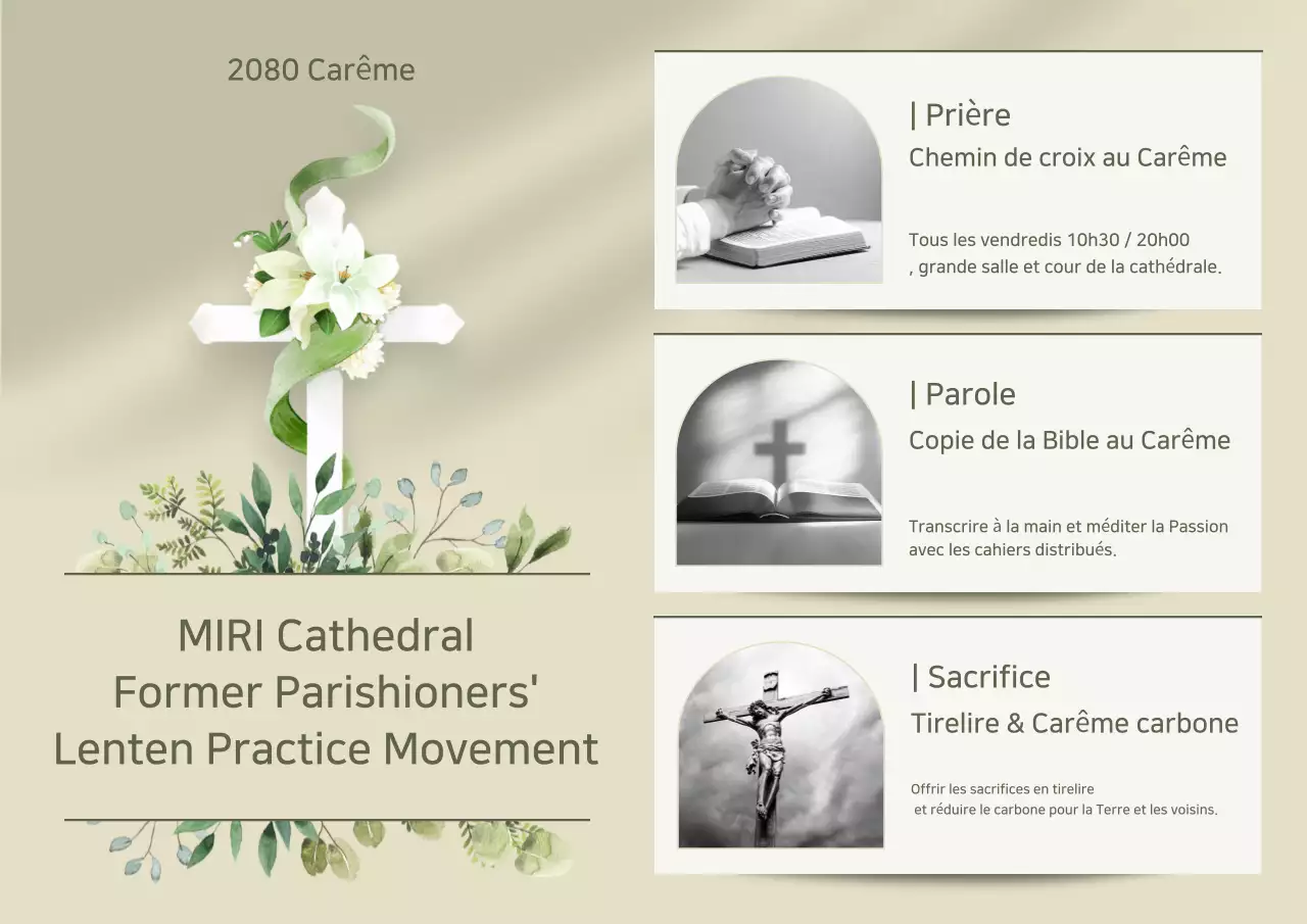 Guide pour pratiquer le mouvement Beige Clean Lenten