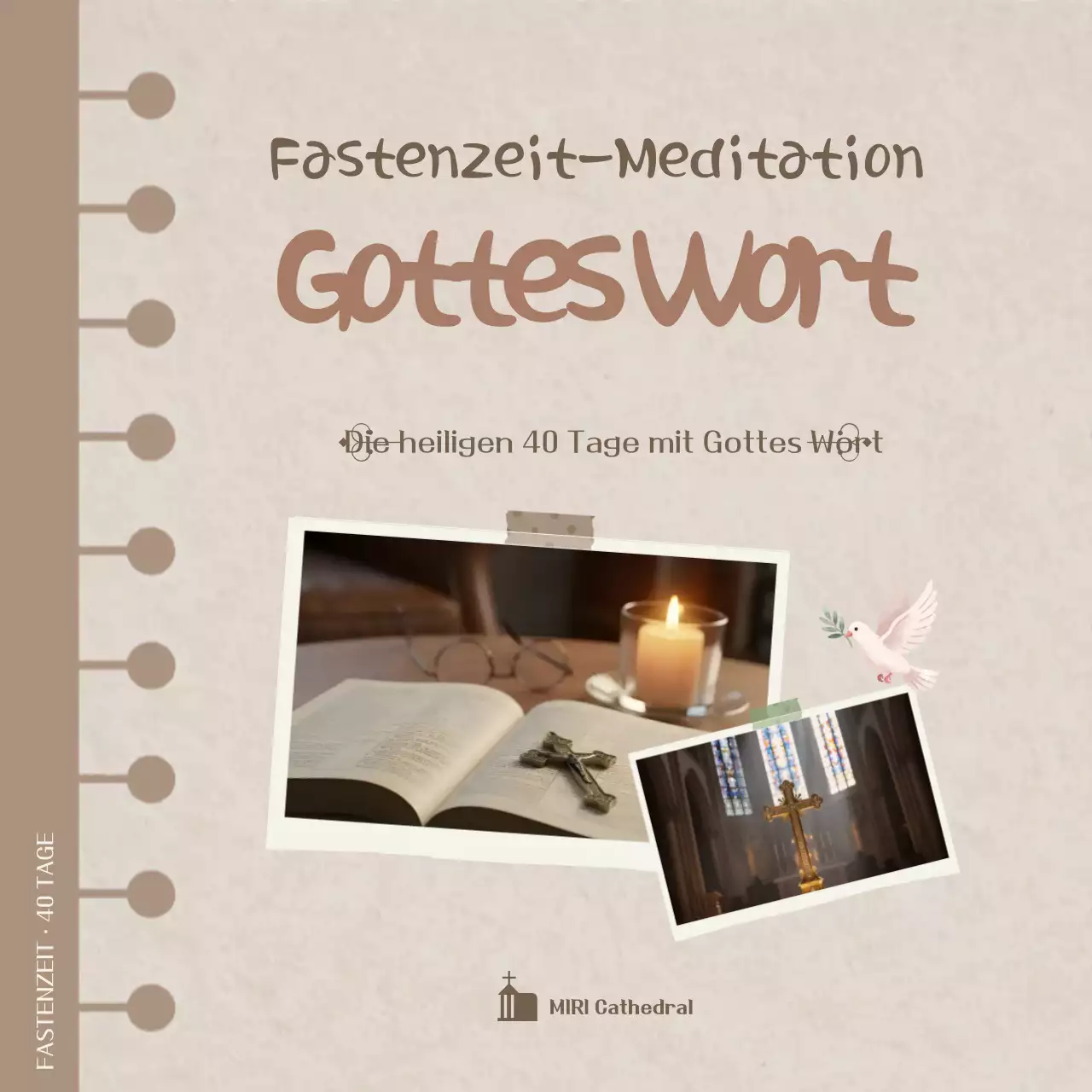 Beige Clean Christian Word Guide