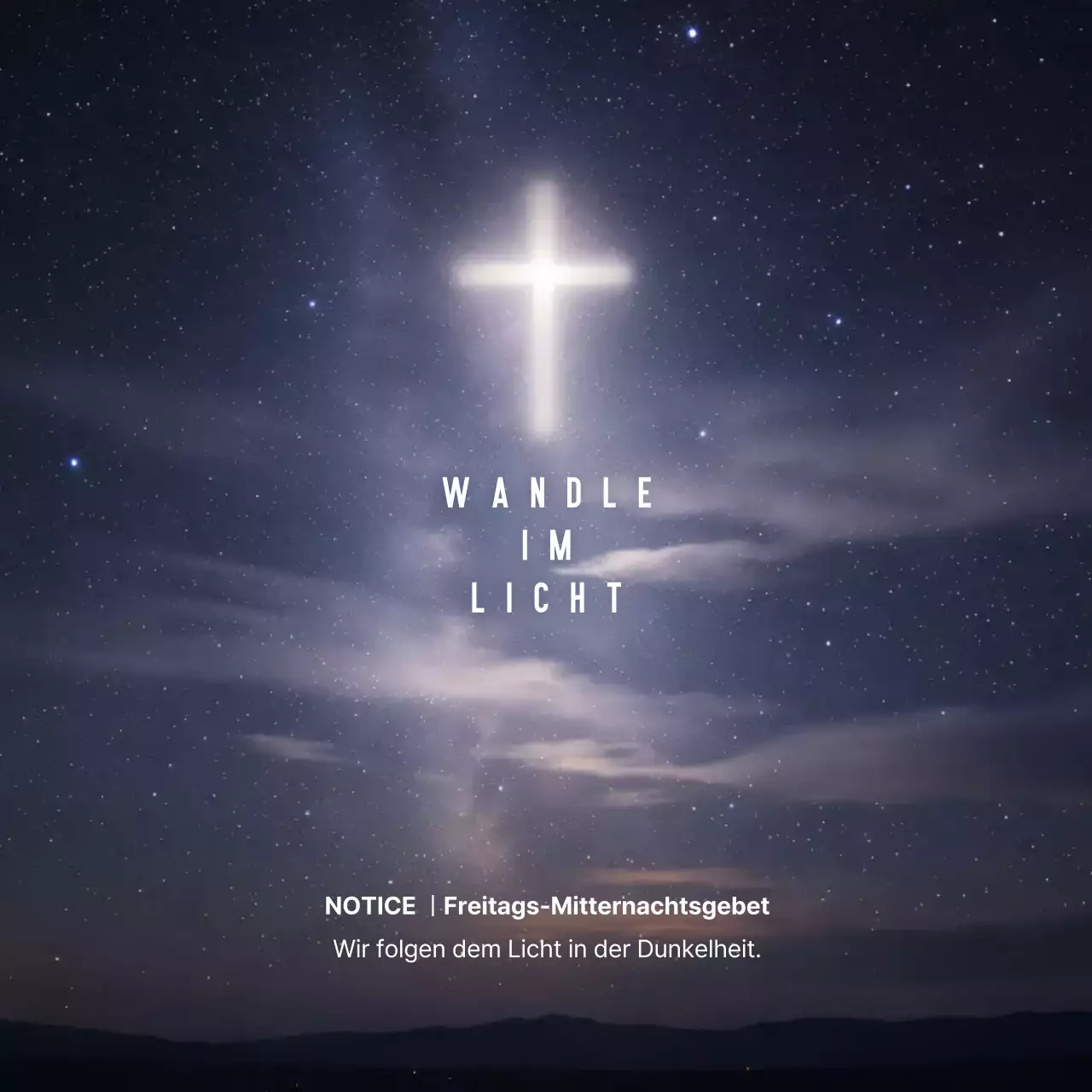 Leitfaden zum Blue Clean Gebetstreffen