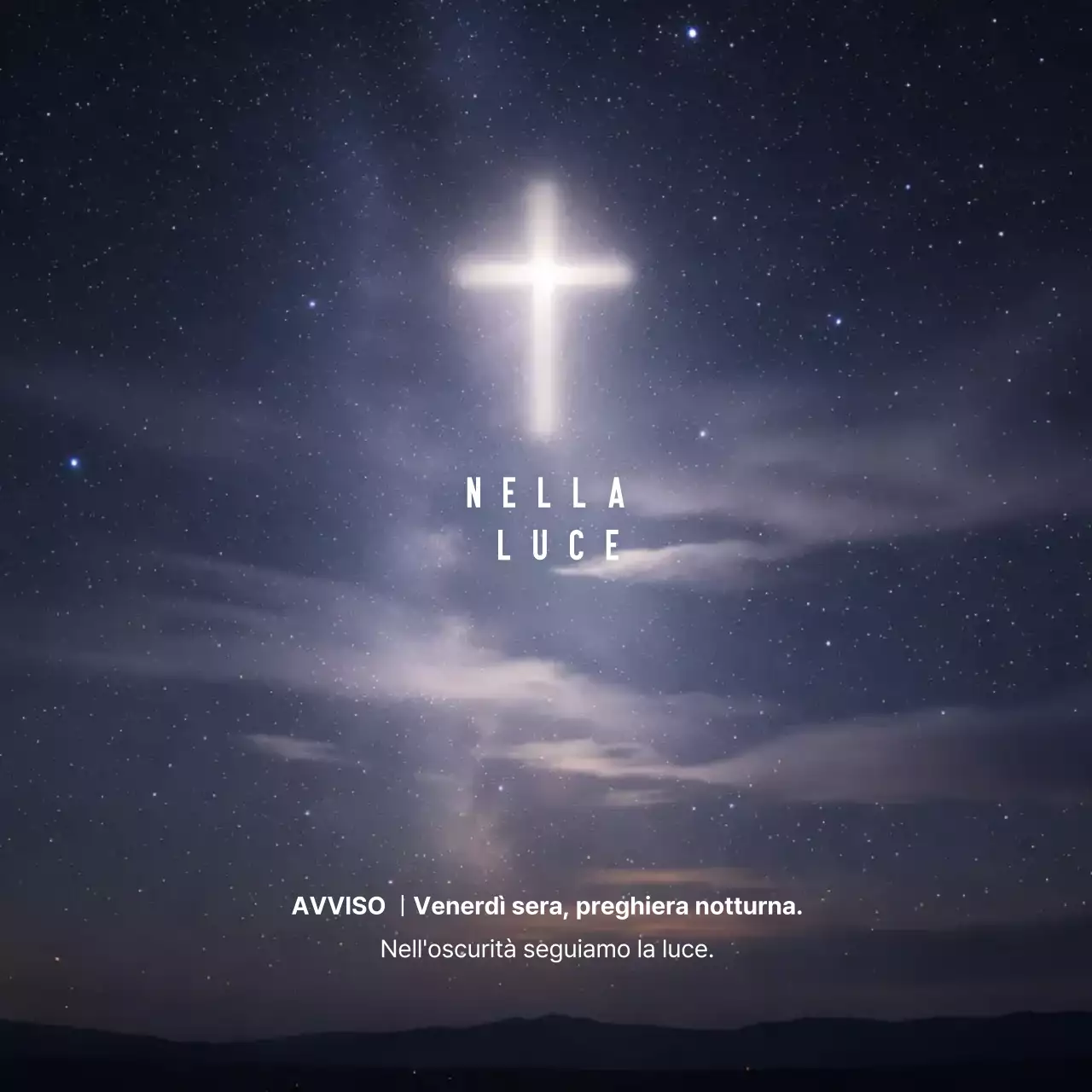 Guida all'incontro di preghiera Blue Clean