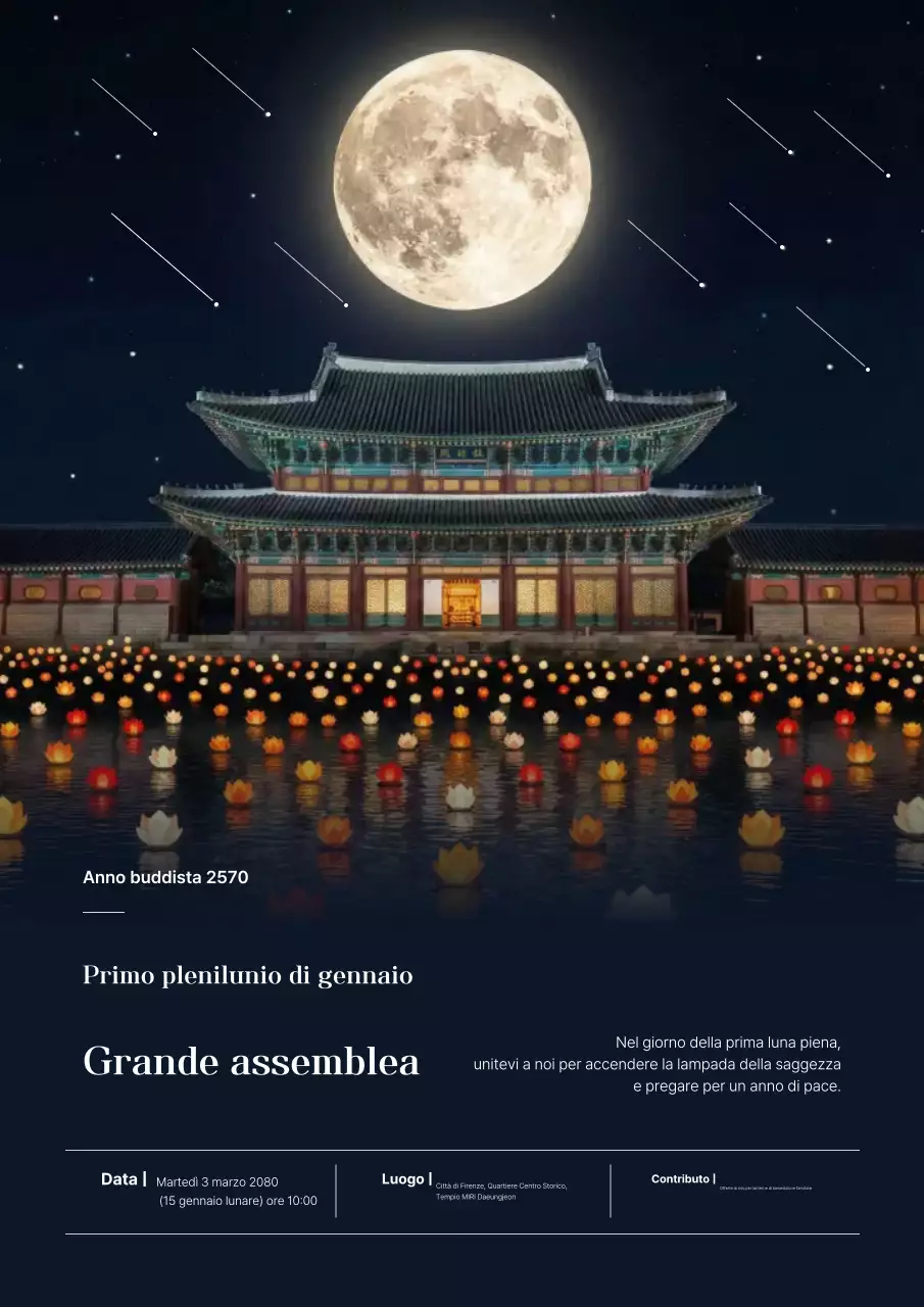 Guida alle cerimonie buddiste tradizionali nere