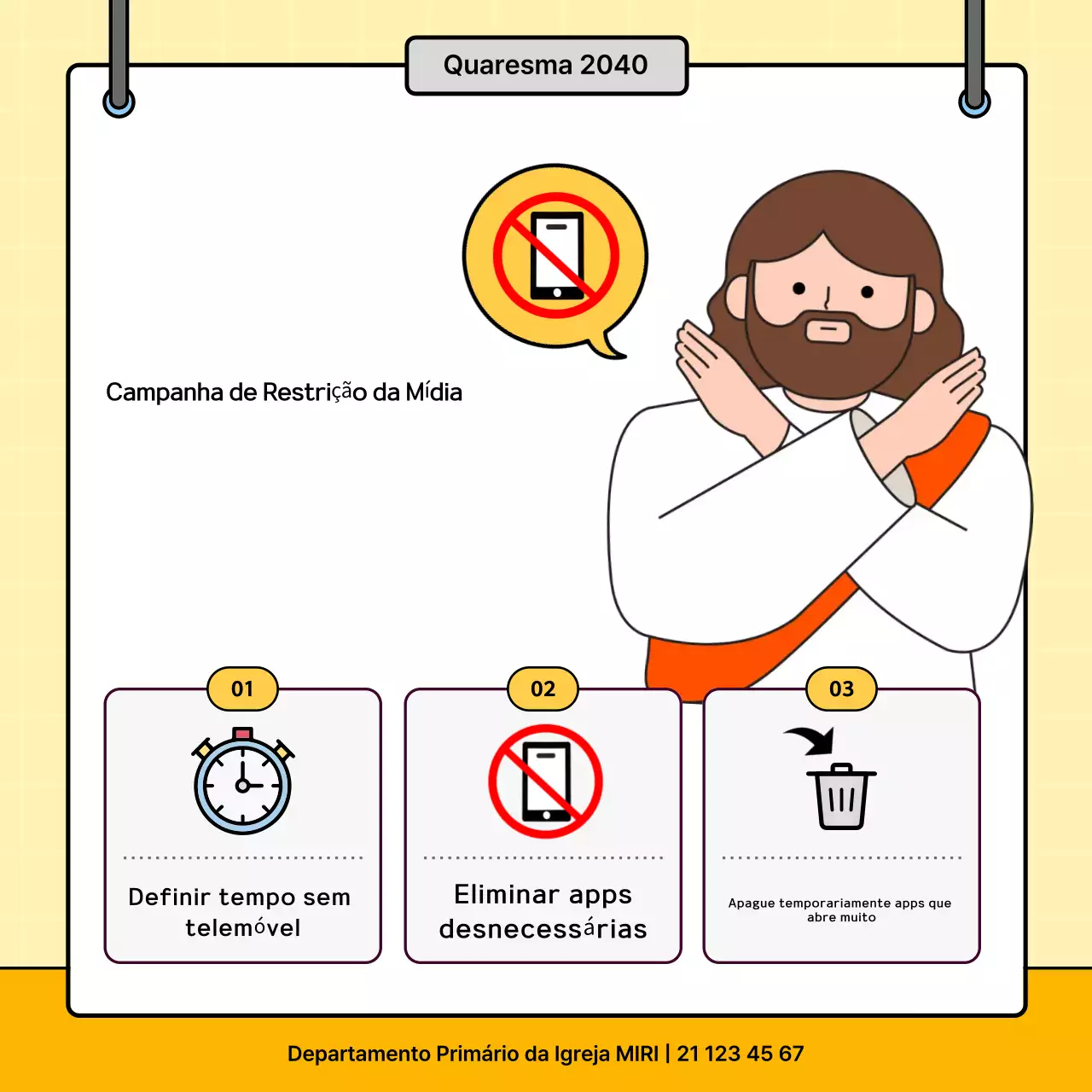Campanha de Moderação de Mídia Amarela