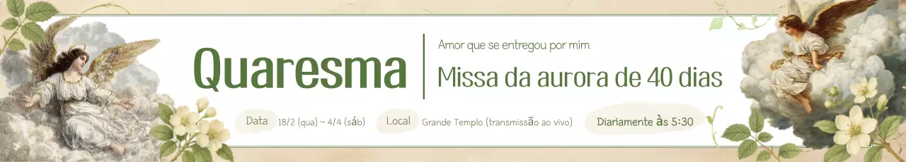 Cerimônia religiosa verde de alto nível