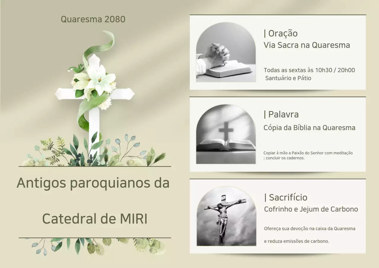Guia para praticar o Movimento Quaresmal Bege e Limpo