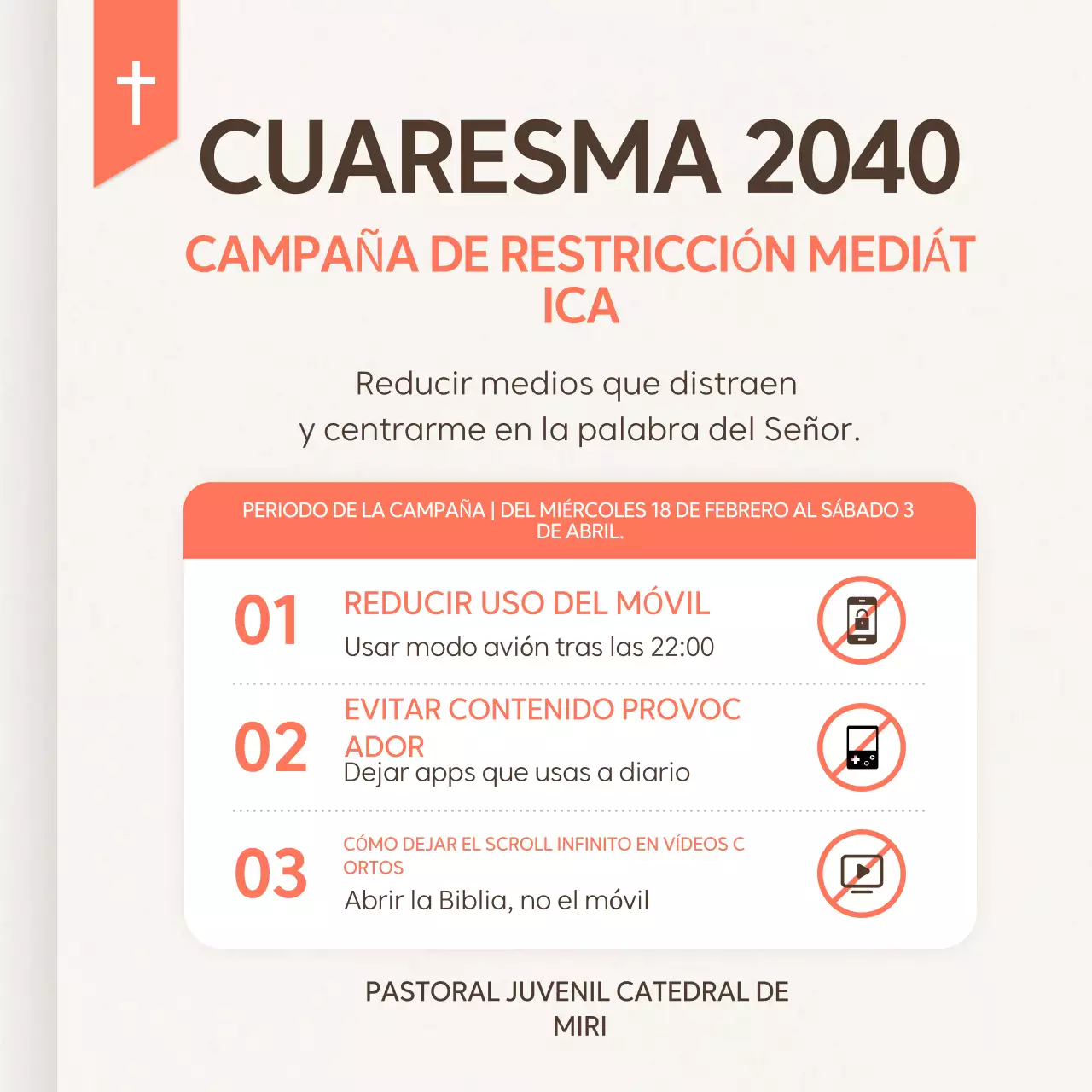 Guía de la campaña de moderación de medios de Orange Simple