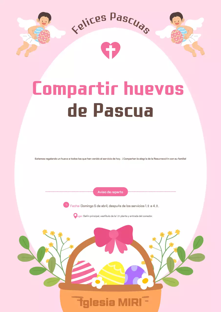 Guía para compartir huevos Pink Clean Love