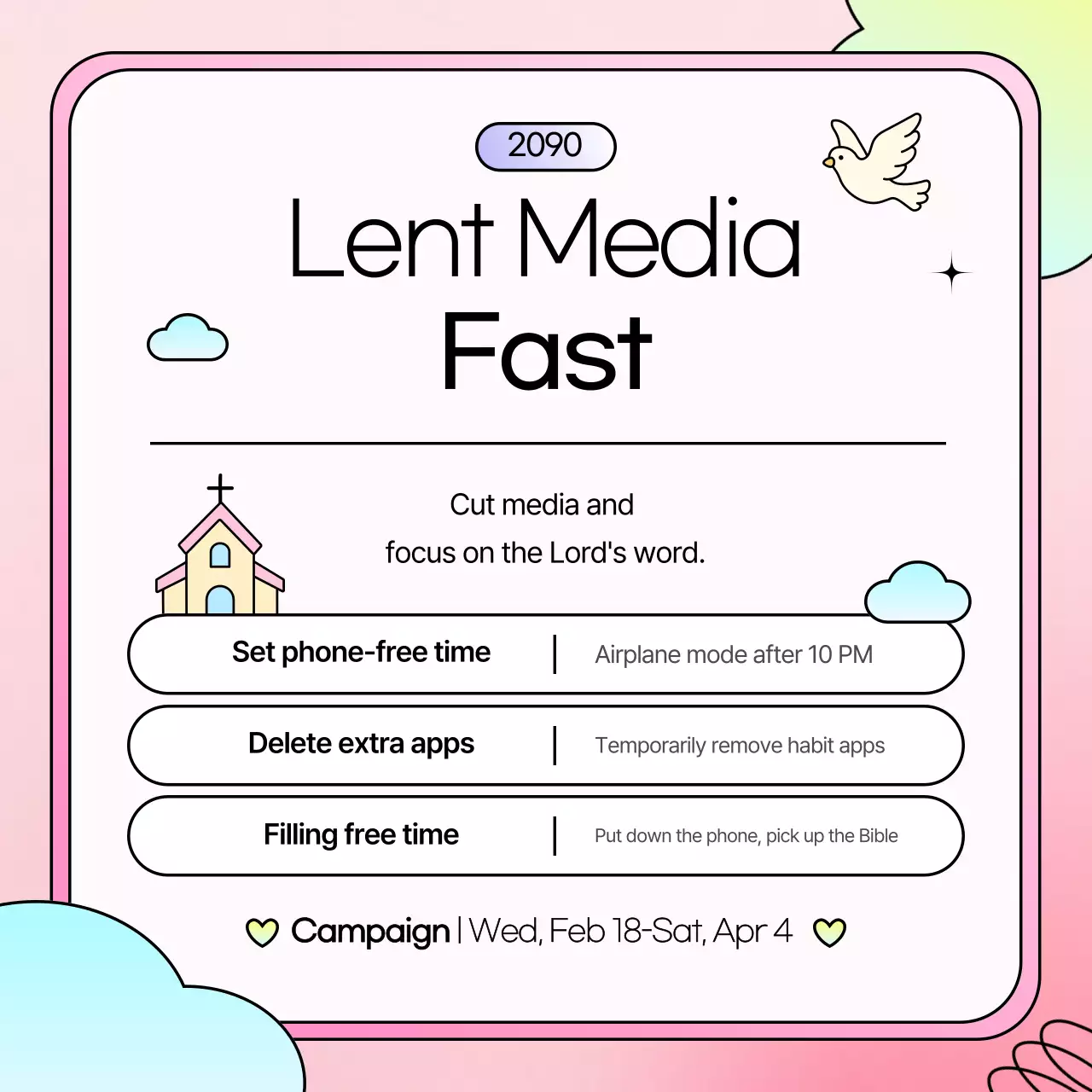 Giới thiệu Chiến dịch Truyền thông Mùa Chay Hồng Ngọt Ngào