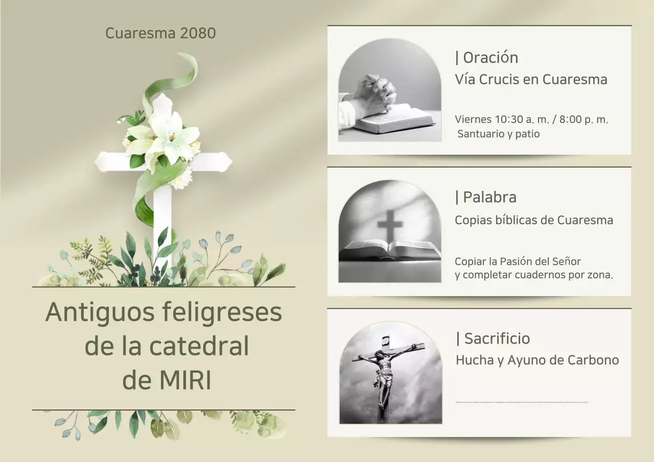 Guía para la práctica cuaresmal de Beige Clean