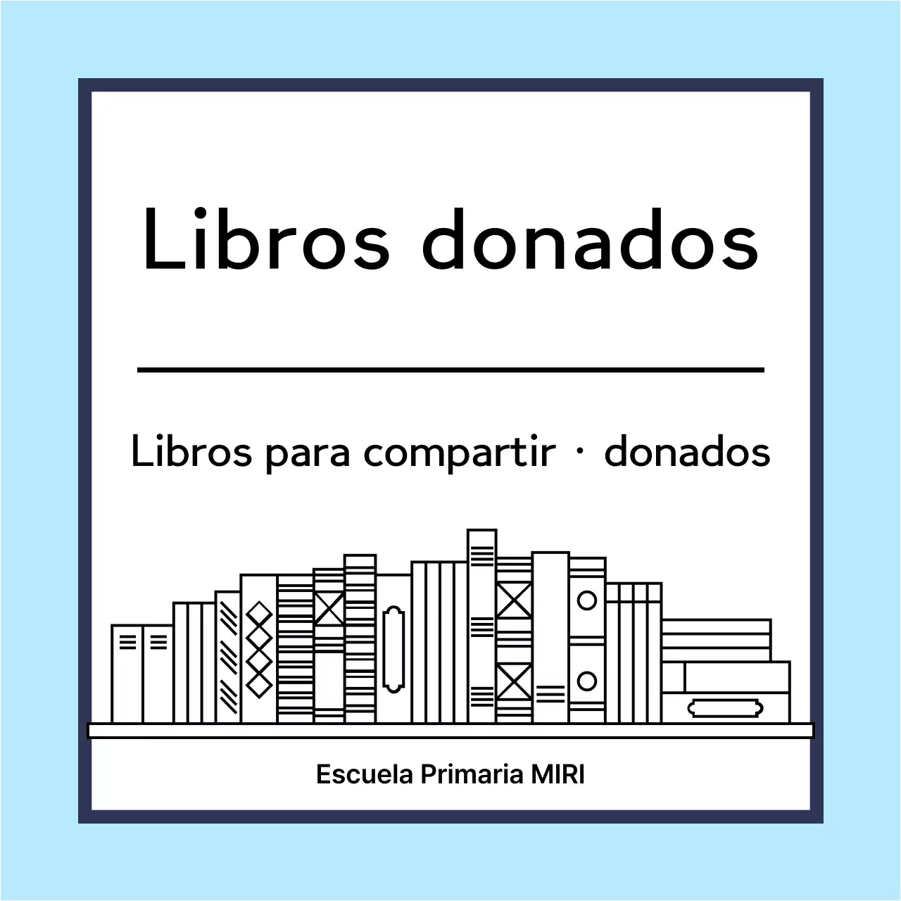 Guía del libro de donaciones Sky Blue Clean