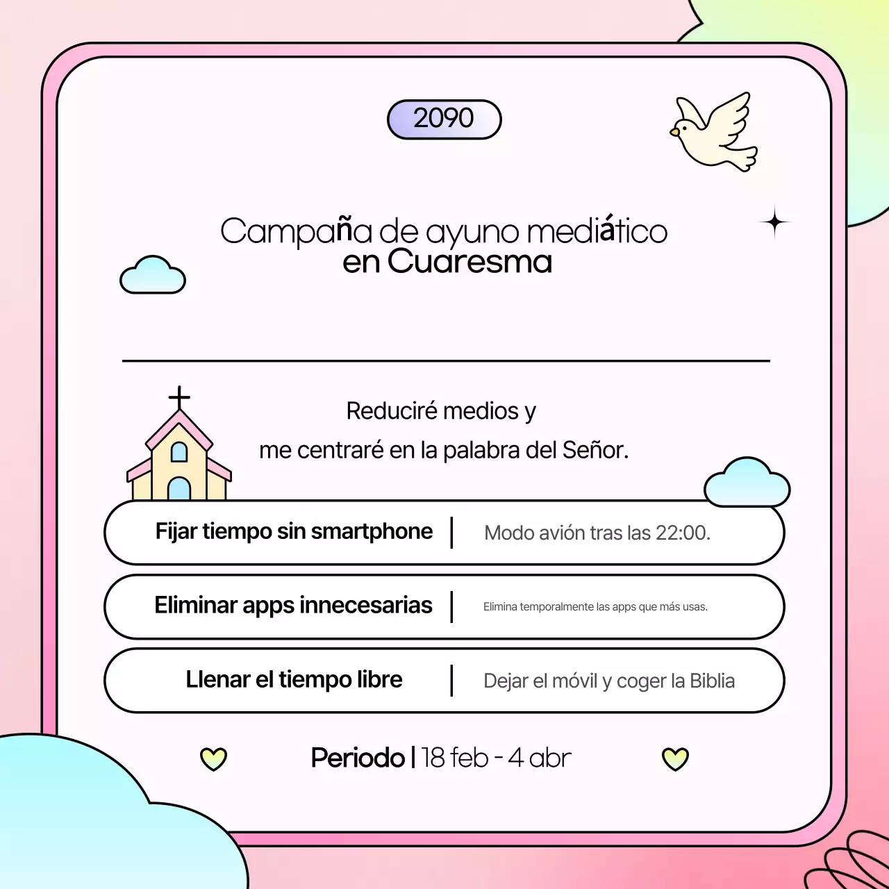 Presentamos la campaña mediática de Cuaresma Rosa y Dulce