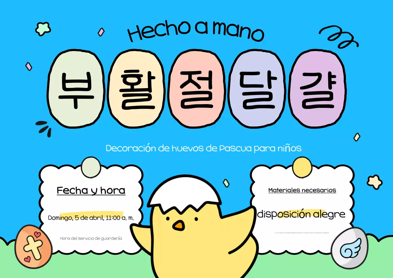 Guía de eventos de Pascua de Blue's