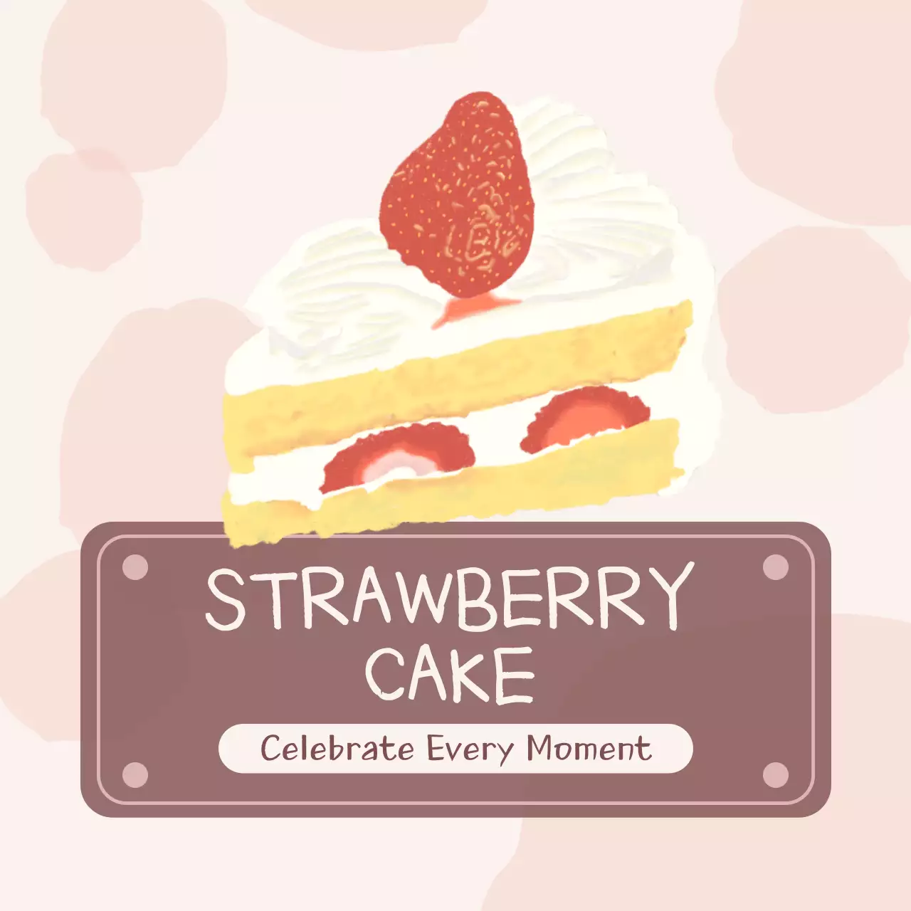 핑크 아기자기한 디저트 스티커