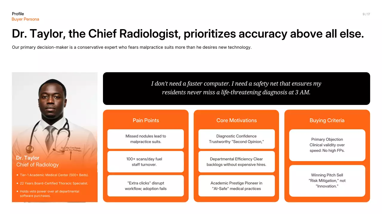 오렌지 심플 비즈니스 프레젠테이션
