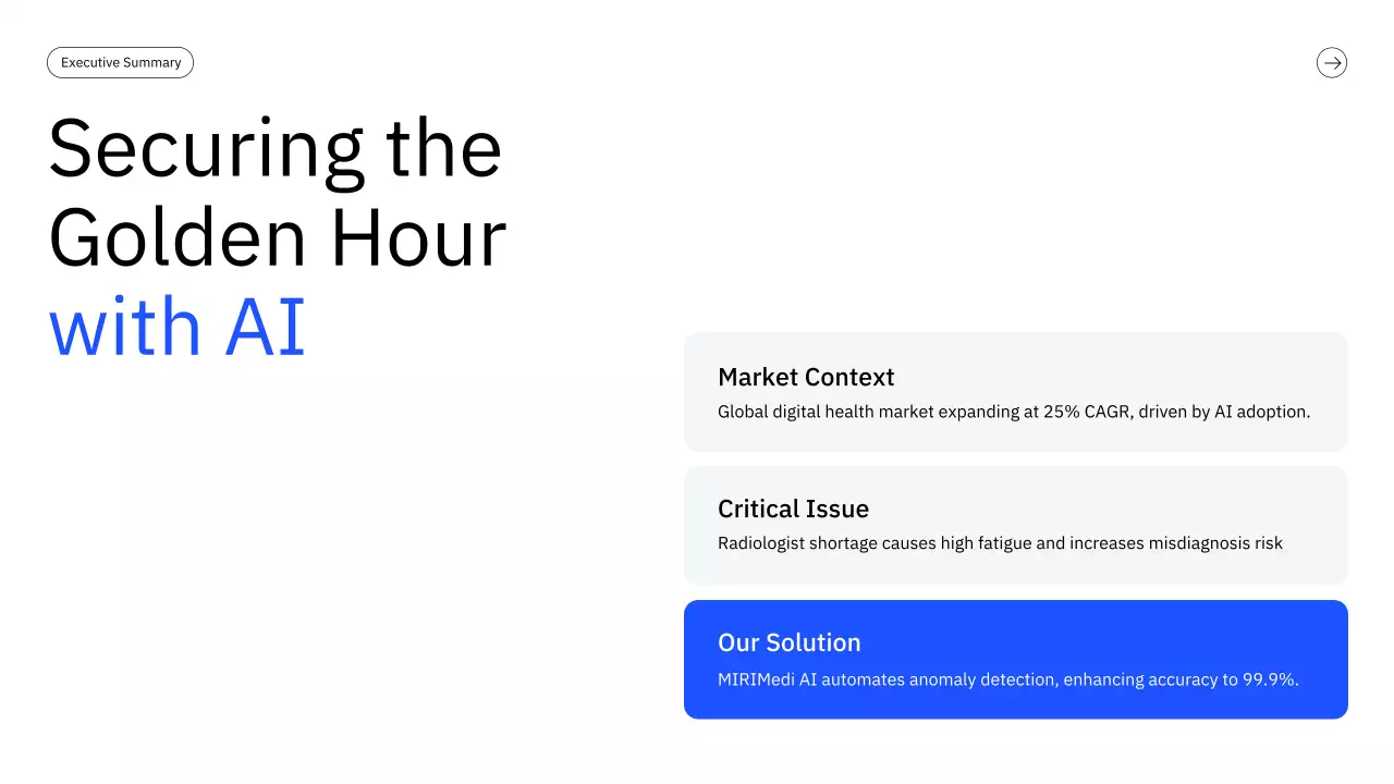 블루 모던 프레젠테이션