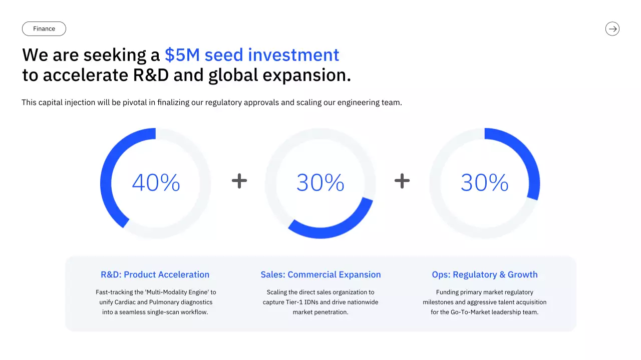 블루 모던 프레젠테이션
