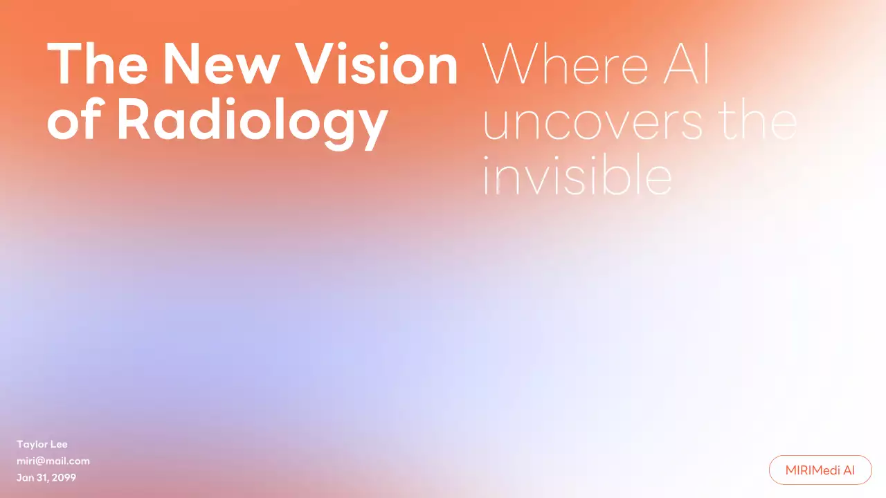 Orange Modern Business Presentation