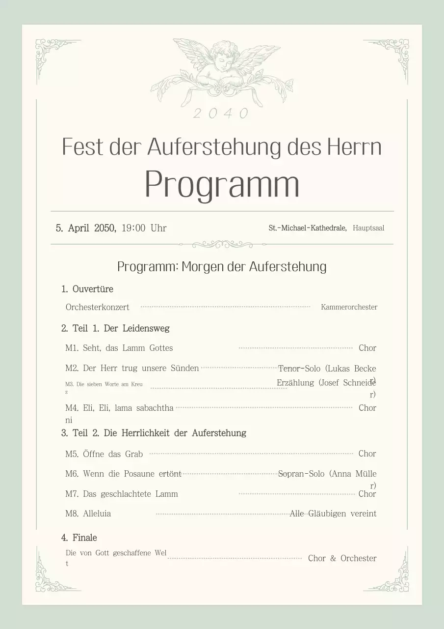 Ivory Classic Osterkonzertführer