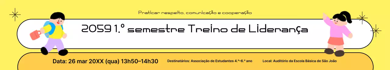 Guia de Treinamento de Liderança do Conselho Estudantil Yellow Neat
