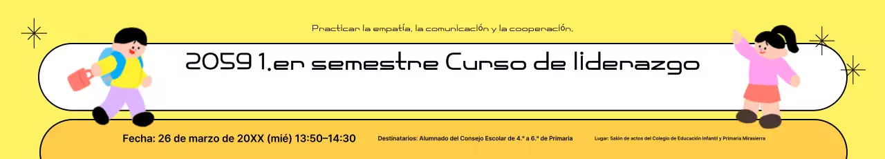 Guía de capacitación para el liderazgo del consejo estudiantil de Yellow Neat