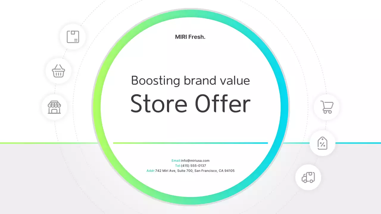 Promosi Proposal Toko Green Simple