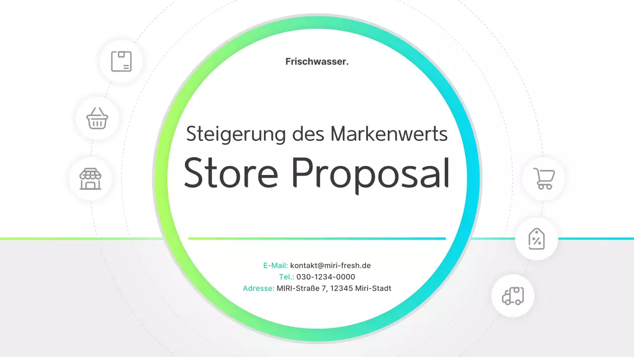 Green Simple Store Angebotsaktion