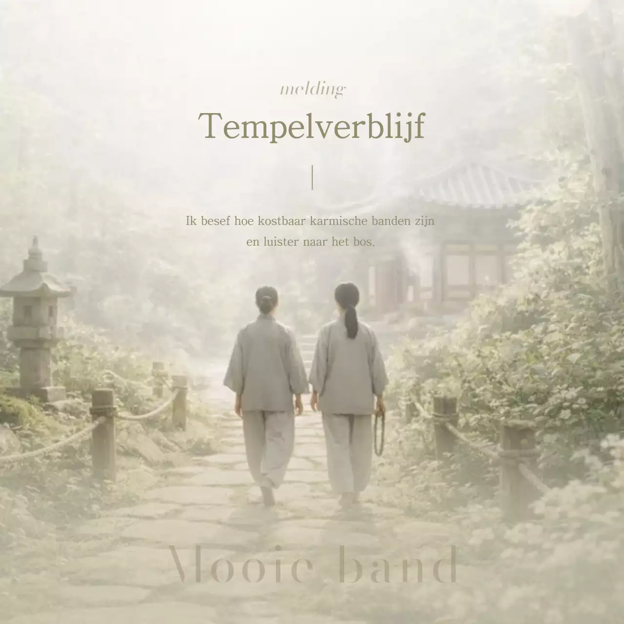 Beige Natuurlijke Traditionele Tempel Verblijfsgids