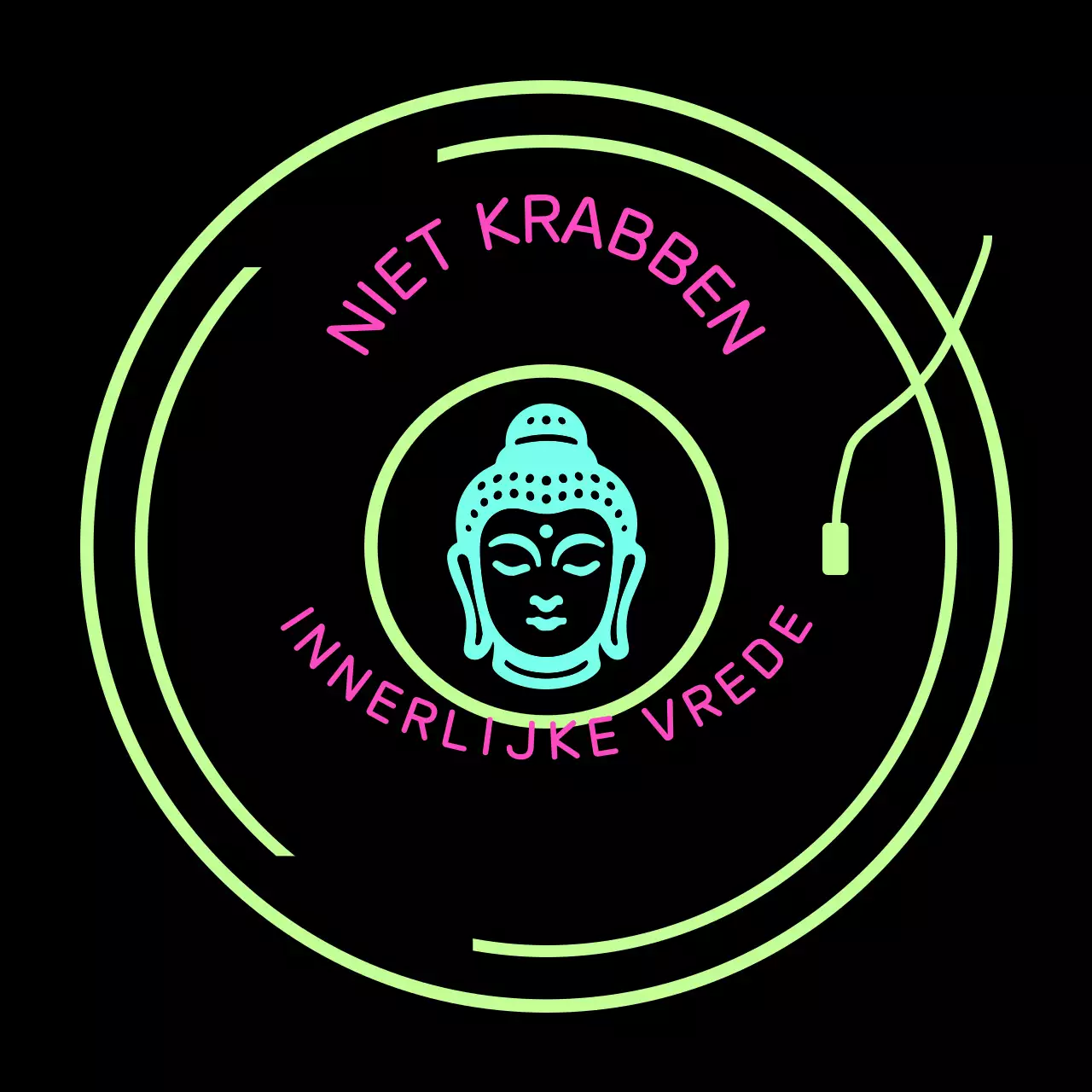 Eenvoudige zwarte meditatiegids