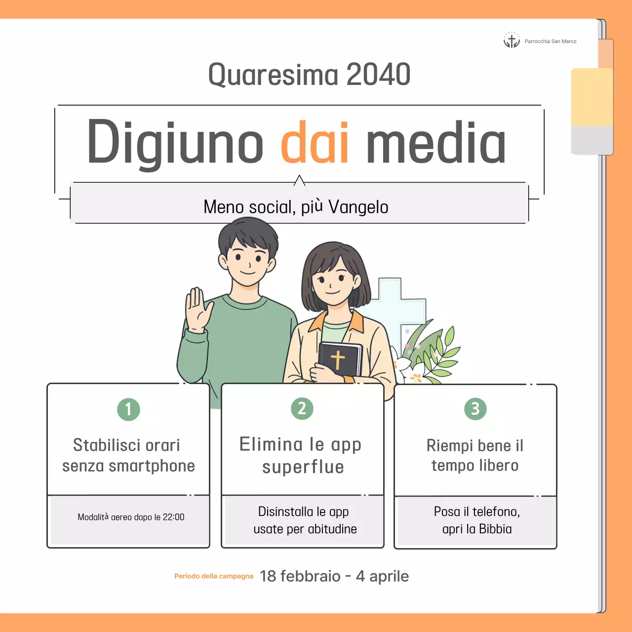Guida alla campagna di digiuno Orange Clean Media