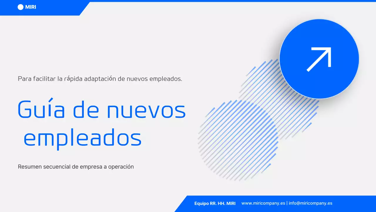 Guía de incorporación de nuevos empleados de Blue Clean