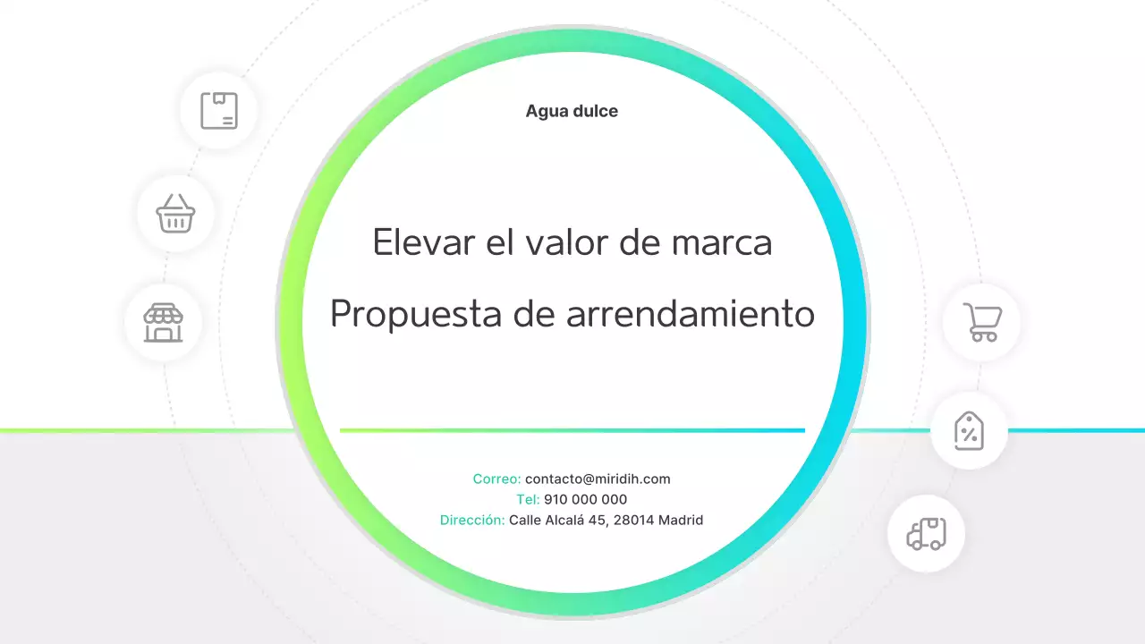 Promoción de propuesta de tienda ecológica y sencilla