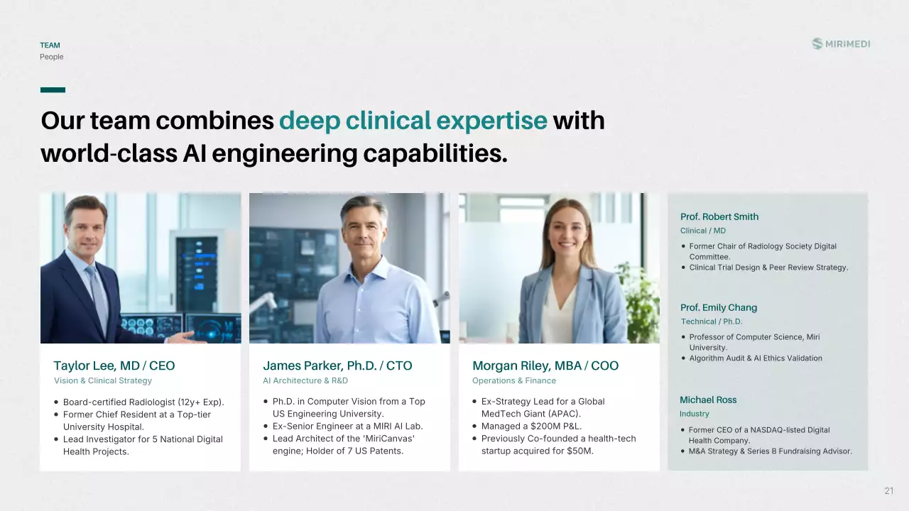 친환경 현대 방사선학 프레젠테이션