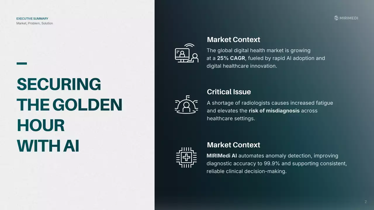 친환경 현대 방사선학 프레젠테이션