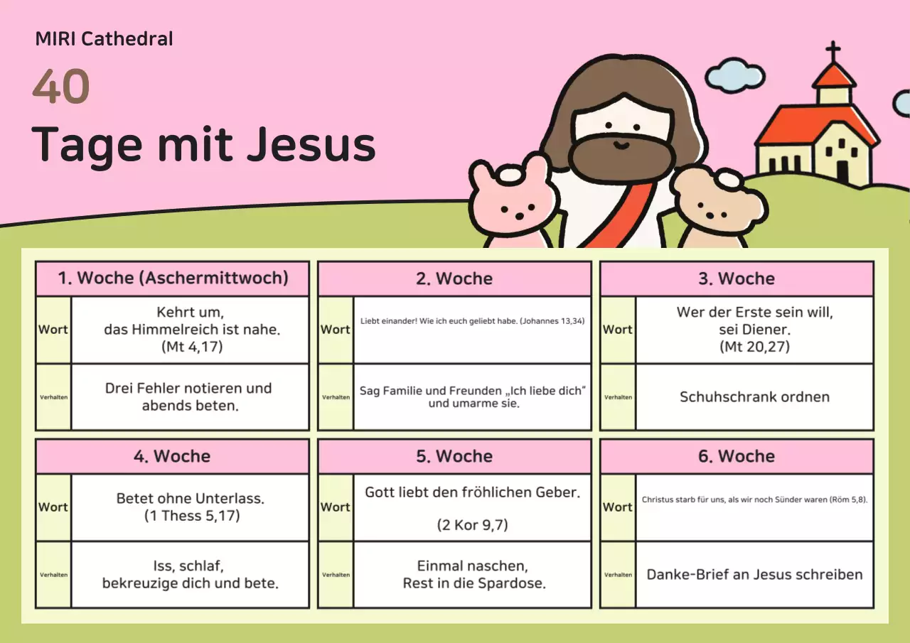 40-Tage-Plan „Rosa Baby Religion“