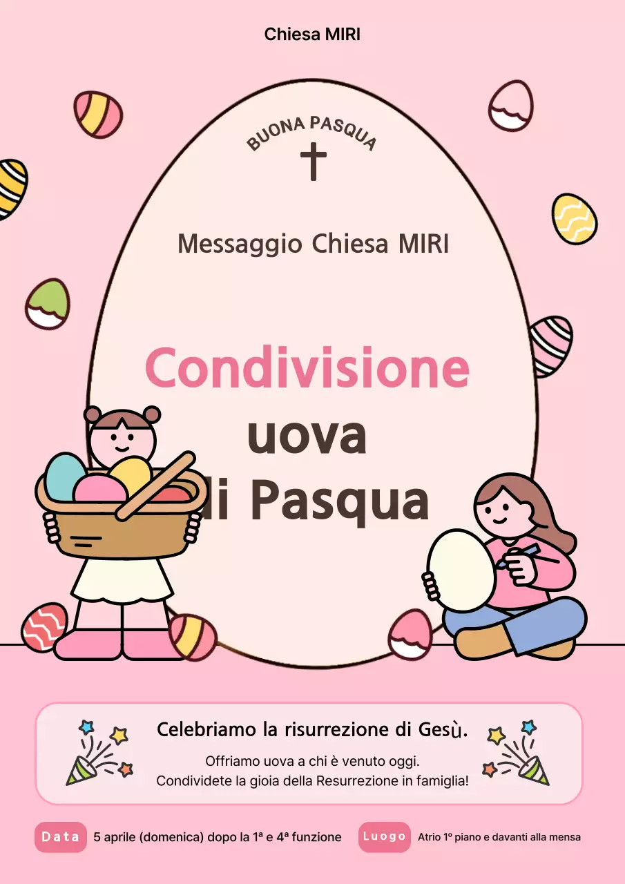 Guida alla condivisione di Pasqua con Pink Baby