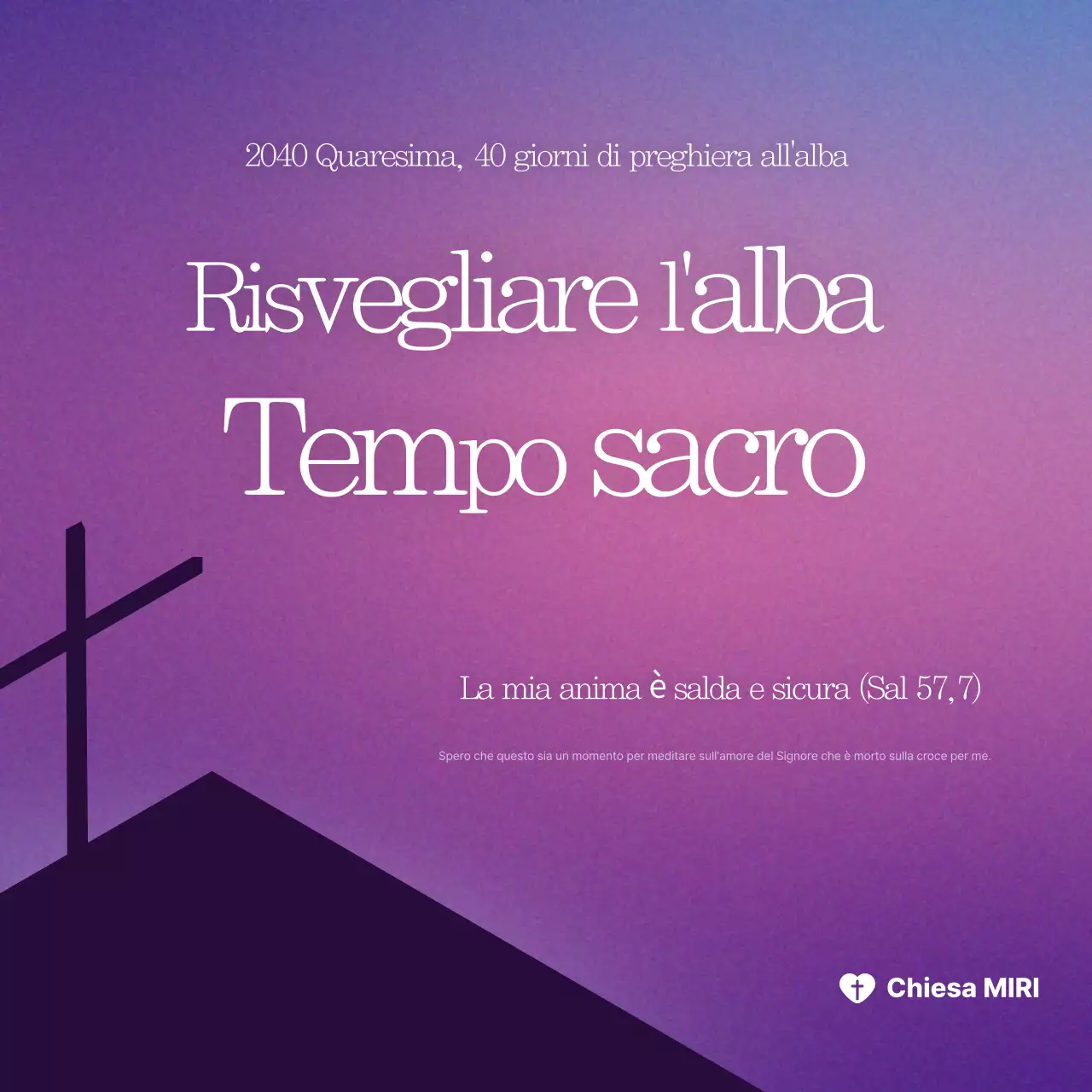 Guida alla semplice preghiera dell'alba di Bora