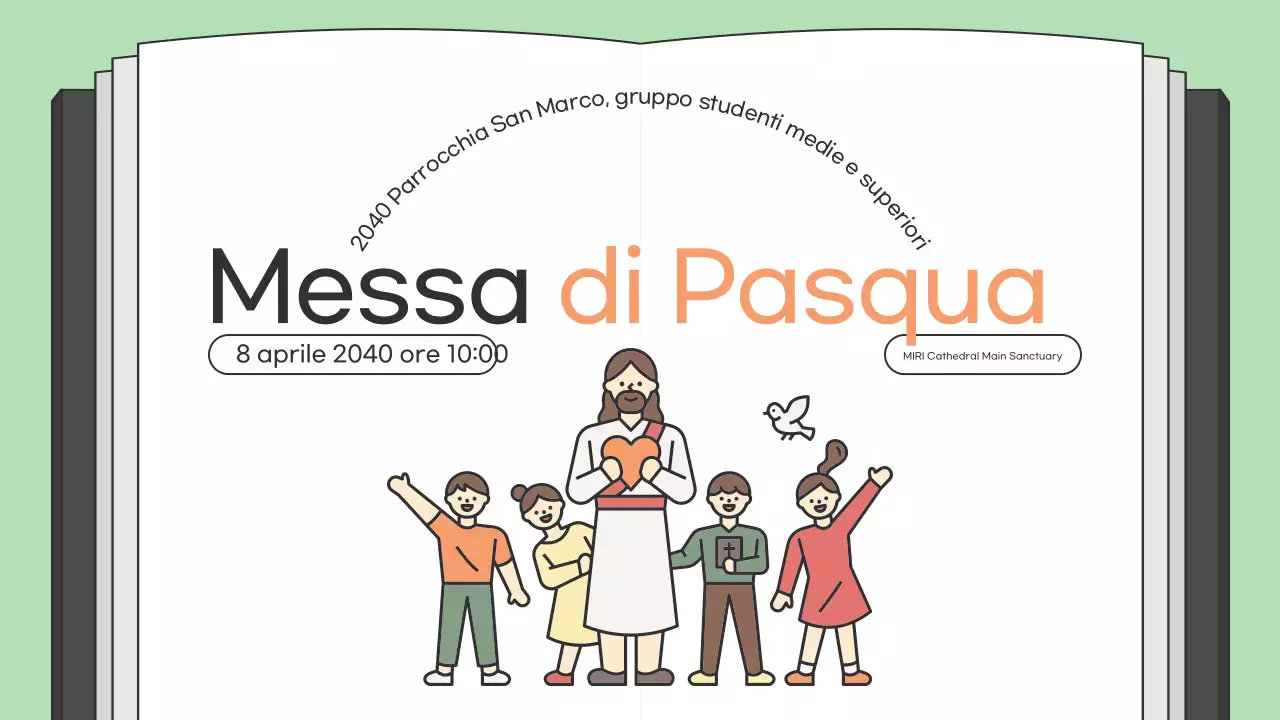 Guida alla Messa di Pasqua Verde e Pulita